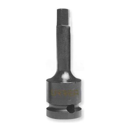 Urrea Urrea Metric Hex Tip Impact Socket, 3/8 Drive, 2 Long, 8 mm Hex Tip 7290-8M